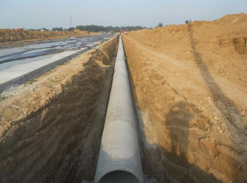 阜陽臨沂商城二期臨時(shí)道路工程